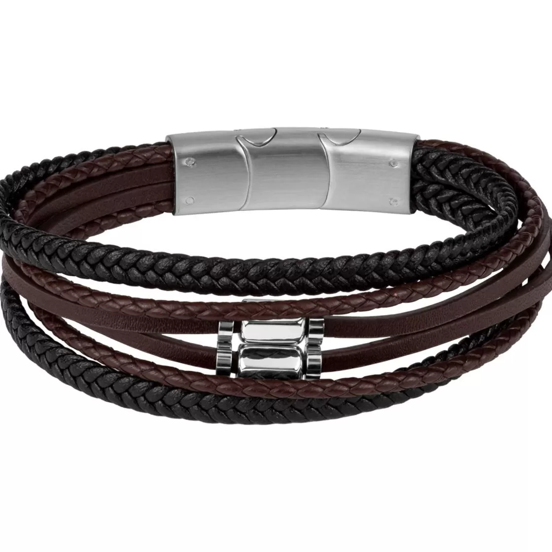 Jacques Lemans Leather Bracelet